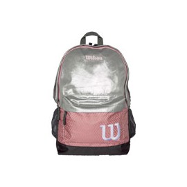 MOCHILA YADATEX WILSON PLATA/ROSA