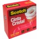CINTA ADHESIVA SCOTCH CRISTAL 19MM X 20M