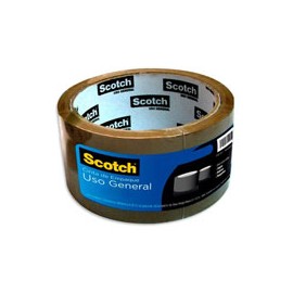 CINTA PARA EMPAQUE SCOTCH CANELA 48MMX150M
