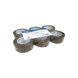 CINTA KIEL CANELA 48MMX150M PAQUETE CON 6