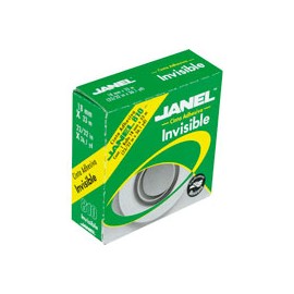 CINTA ADHESIVA JANEL 810 INVISIBLE 18MM X 33 ...