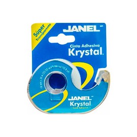 CINTA ADHESIVA CON DESPACHADOR JANEL 120 KRY ...