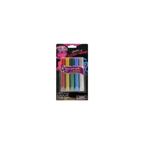 PEGAMENTO CRISTALINO ELMERS GLITTER PENS CLA ...