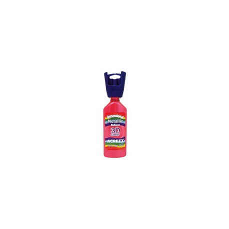 PINTURA DE RELIEVE ACRILEX METALLIC 35 ML