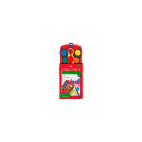 ACUARELAS FABER-CASTELL CONNECTOR CON 12 PAS ...