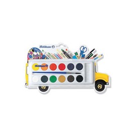 ACUARELAS PELIKAN AUTOBUS ESCOLAR