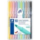 MARCATEXTOS STAEDTLER TRIPLUS 362 PASTEL CON ...