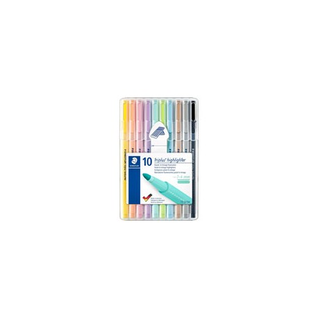 MARCATEXTOS STAEDTLER TRIPLUS 362 PASTEL CON ...