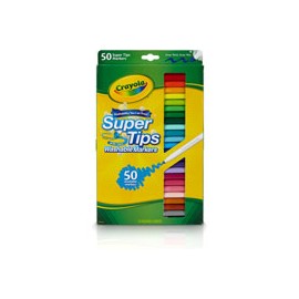 PLUMIL CRAYOLA 585150 SUPER TIPS SET CON 50