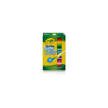 PLUMIL CRAYOLA 585150 SUPER TIPS SET CON 50