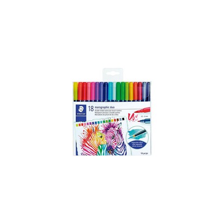 PLUMILES DOBLE PUNTA STAEDTLER DUO PAQUETE C ...