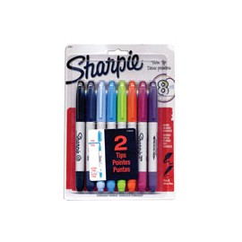 MARCADOR PERMANENTE SHARPIE TWIN FINO ULTRA