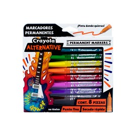 MARCADOR PERMANENTE CRAYOLA 586508 ALTERNATI ...