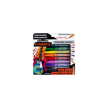 MARCADOR PERMANENTE CRAYOLA 586508 ALTERNATI ...