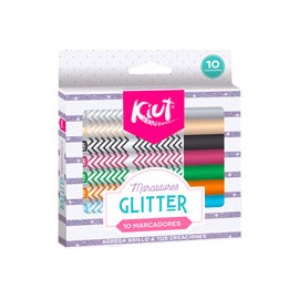 MARCADOR NORMA KIUT GLITTER CON 10