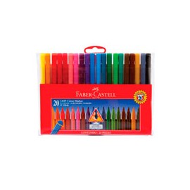 PLUMILES FABER- CASTELL 32046 MARKER CON 20