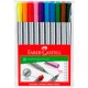 PLUMILES FABER-CASTELL GRIP 0.4 MM CON 10