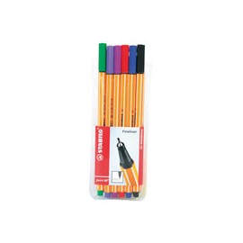 PLUMONES STABILO 88/6 POINT CON 6