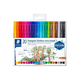 PLUMILES STAEDTLER 338 TRIPLUS 0.8MM PAQUETE ...