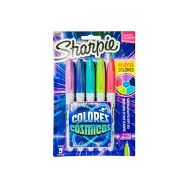 MARCADORES SHARPIE COSMIC BLÍSTER CON 5