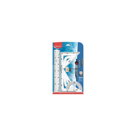 JUEGO DE GEOMETRÍA MAPED 899223 TECHNIC META ...