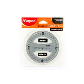 TRANSPORTADOR MAPED 1360-B DE 12 CM