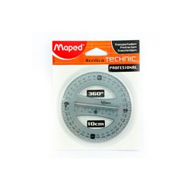 TRANSPORTADOR MAPED 1360-B DE 10 CM