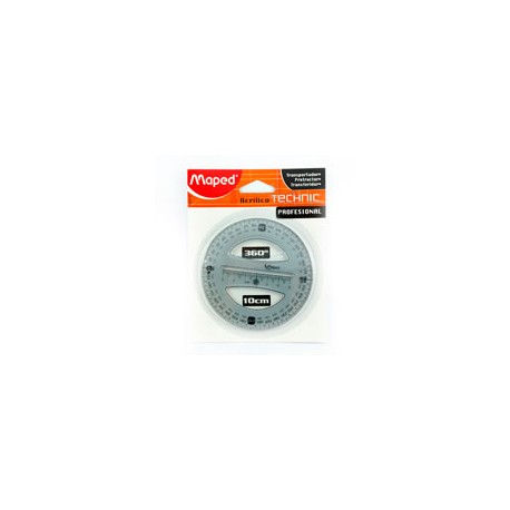 TRANSPORTADOR MAPED 1360-B DE 10 CM