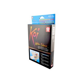 PINTURA ACUARELA SAKURA KOI PAQUETE CON 48 P ...