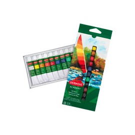PINTURA ÓLEO DERWENT ACADEMY TUBO 12 ML PAQU ...