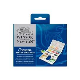 ACUARELAS WINSOR AND NEWTON COTMAN CON 14 PA ...