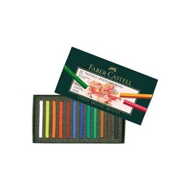 PASTELES FABER-CASTELL POLYCHROMOS CON 12