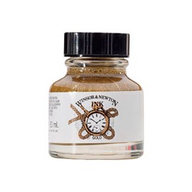 TINTA CHINA WINSOR AND NEWTON 30 ML ORO