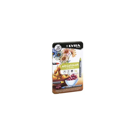 CRAYONES  LYRA AQUARELL CAJA CON 12