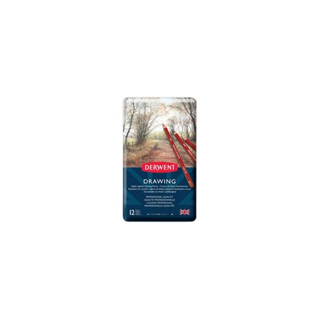 LÁPICES DE COLORES DERWENT DRAWING ESTUCHE C ...