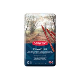 LÁPICES DE COLORES DERWENT DRAWING ESTUCHE C ...