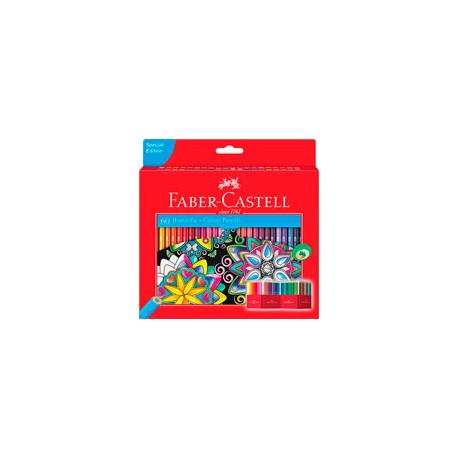 LÁPICES DE COLORES FABER-CASTELL HEXÁGONALES ...