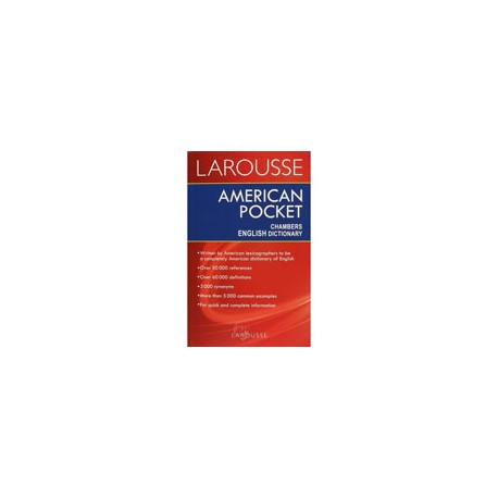 DICCIONARIO LAROUSSE AMERICAN INGLES-INGLES
