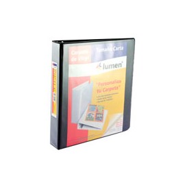 CARPETA CON MICA CRISTAL