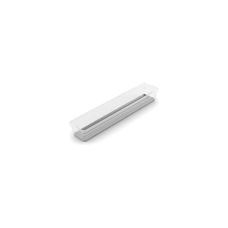 BANDEJA CVR SISTEMO 7.5X37.5X5 CM TRANSPAREN ...