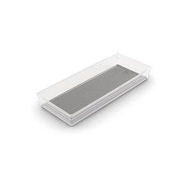 BANDEJA CVR SISTEMO 15X37.5X5 CM TRANSPARENT ...
