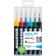 MARCADOR MOLOTOW SOFTLINER AQUA INK BASIC 1  ...