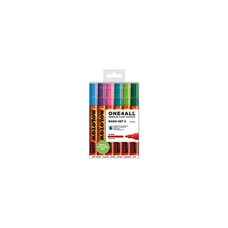 MARCADORES MOLOTOW ONE4ALL BÁSICO 2 DE 4 MM  ...
