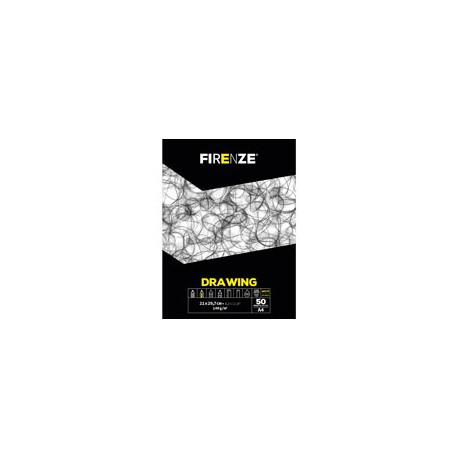BLOCK FIRENZE DRAWING 140G 21X29.7 CM CON 50 ...