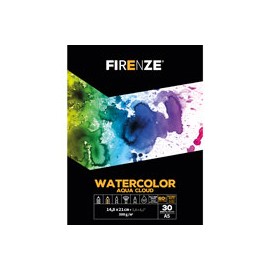 BLOCK FIRENZE AQUA CLOUD 300G 14.8X21 CM CON ...