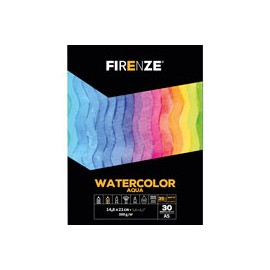BLOCK FIRENZE AQUA 300G 14.8X21 CM CON 30 HO ...