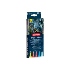 MARCADORES DERWENT PAINT PENS 01 BLÍSTER CON ...