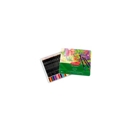 LÁPICES DE COLORES DERWENT ACADEMY CON 24