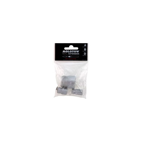 EXTENSIONES MOLOTOW 12-16-29 MM PAQUETE CON  ...