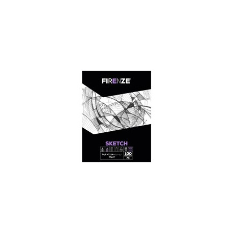 BLOCK FIRENZE SKETCH 90G 14.8X21 CM CON 100  ...